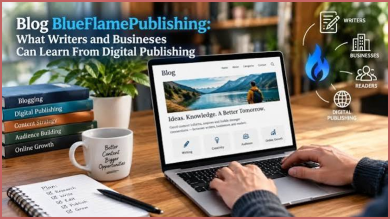 the blog blueflamepublishing